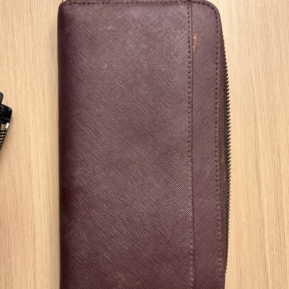 Kate Spade Large Staci Plum Wallet - Picture 6 of 11